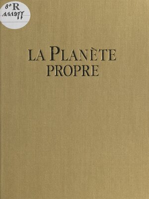 cover image of La planète propre